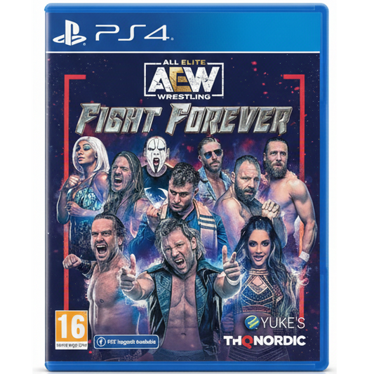 AEW Fight Forever Ps4 Videogioco PAL Ita Playstation 4 (Copertina Multilingua)