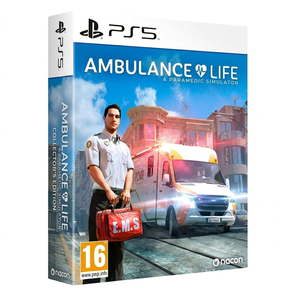 Ambulance Life: A Paramedic Simulator Ps5 Gioco ITA Playstation 5 Nuovo Emergenza Sanitaria - Pronto Soccorso