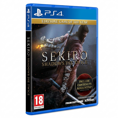 Sekiro Shadow Die Twice Edizione G.O.T.Y Ps4 Gioco Eu Italiano Nuovo