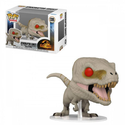 Funko Pop ! Movies Jurassic World Dominion - (1205) Atrociraptor Ghost Figure
