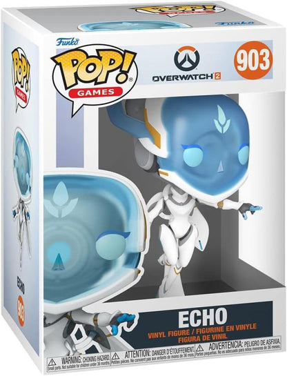 Funko Pop ! Games - Overwatch 2 - (903) Echo - Vinyl Figure Videogioco 9Cm