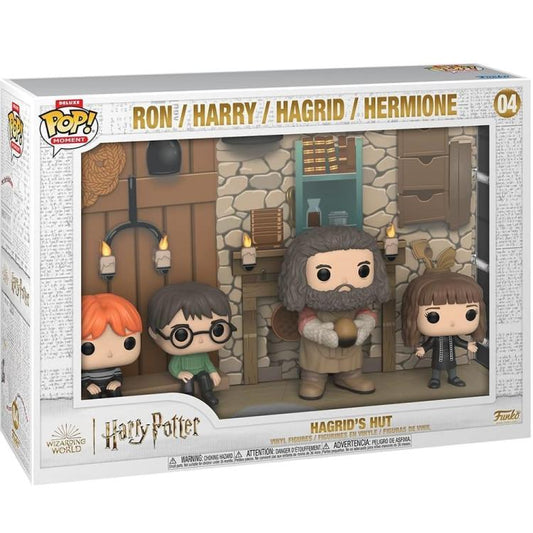 Funko Pop ! Movie - Moments Deluxe - Harry Potter : (04) Hagrid'S Hut 2Pk Vinyl