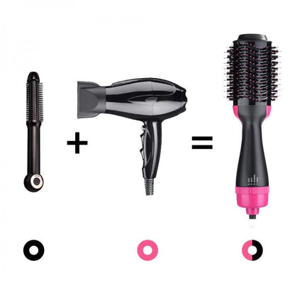 One Step Spazzola Phon 2 In 1 Capelli Multi-Funzione Asciugacapelli