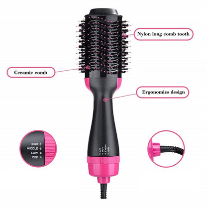 One Step Spazzola Phon 2 In 1 Capelli Multi-Funzione Asciugacapelli