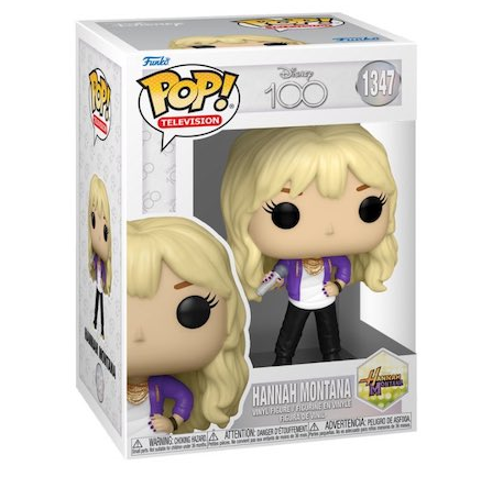 Funko Pop ! Disney 100Th - Hannah Montana (1347) Vinyl Figure Anniversary 9Cm