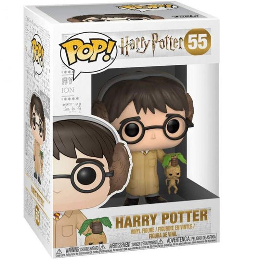 Funko Pop ! Harry Potter - Harry Potter (55) With Mandragola Herbology Vinyl