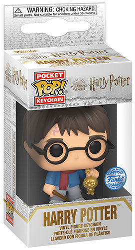Funko Pop ! Harry Potter - Harry Potter Vinyl Figure 4Cm Keychain Portachiavi