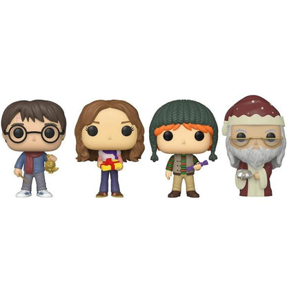 Funko Pop Harry Potter / Hermione Granger / Ron Weasley / Albus Dumbledore 4Pack