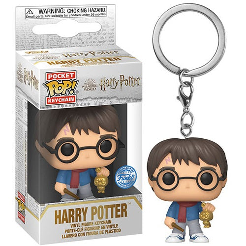 Funko Pop ! Harry Potter - Harry Potter Vinyl Figure 4Cm Keychain Portachiavi