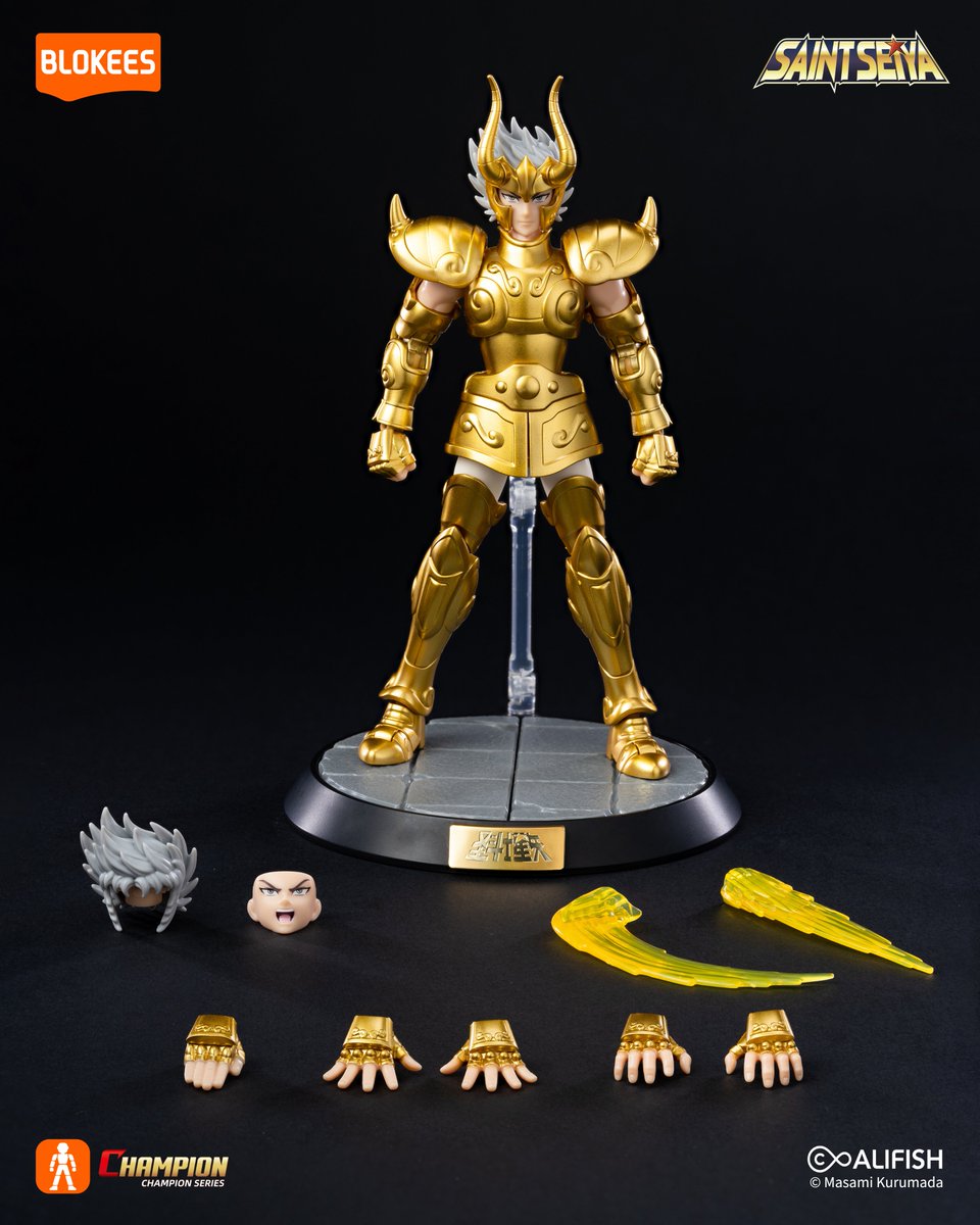 Blokees Saint Seiya: Champion Class 10 (Capricorn Shura) Figure Cavalieri Zodiaco 75011