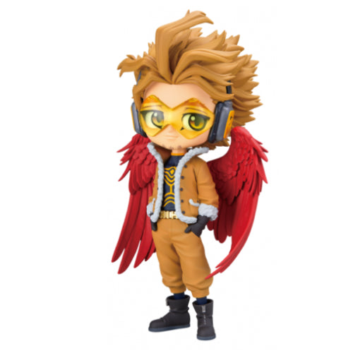 BANPRESTO Q POSKET (MY HERO ACADEMIA) HAWKS VER.A STATUETTA PVC FIGURE 14CM