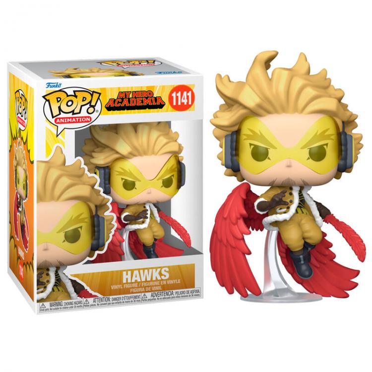 Funko Pop ! Animation My Hero Academia - Hawks (1141) Vinyl Figure Da Collezione