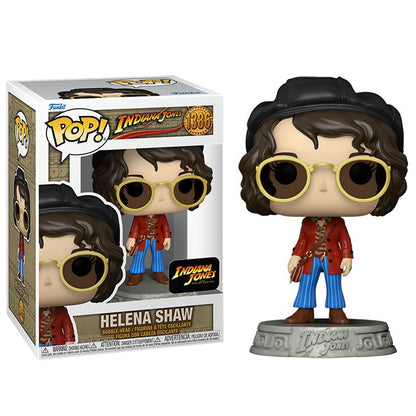 Funko Pop ! Movies Indiana Jones - (1385) Helena Shaw Bobble Vinyl Figure 9Cm