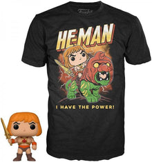 Funko Pop Tees Masters Of The Universe He-Man 991 Special Edition With T-Shirt M