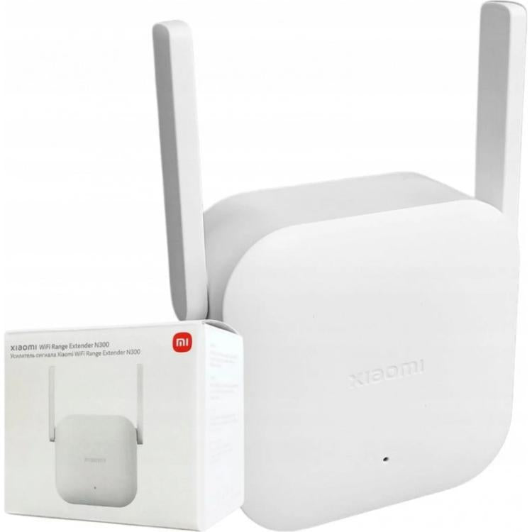 Xiaomi Mi Wi-Fi Range Extender Ripetitore N300 Wireless 300Mbps Bianco Antenne