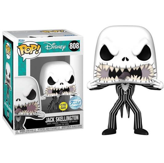 Funko Pop ! The Nightmare Before Christmas - (808) Jack Skellington Special Gitd