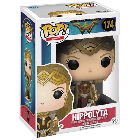 Funko Pop ! Heroes Wonder Woman - Hippolyta (174) Vinyl Figure Da Collezione