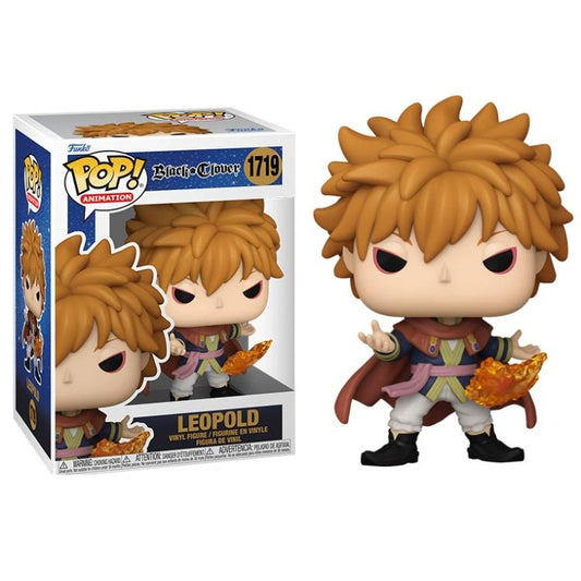 Funko Pop ! Animation Black Clover - (1719) Leopold Vermillion 9Cm Vinyl Figure