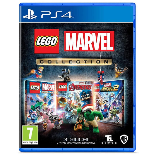 Lego Marvel Collection Ps4 Gioco Playstation 4 Italiano Avengers Super Heroes