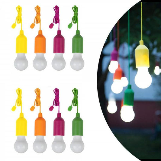 Lampadina Click A Corda Luce Bianca Led Da Campeggio Armadio Casa Natale Catena