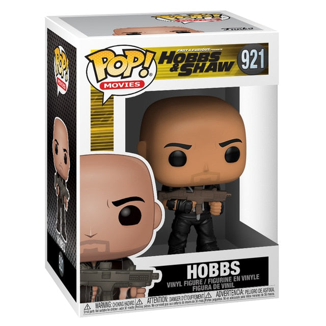 Funko Pop ! Movies Fast & Furious Hobbs & Shaw - Hobbs (921) Vinyl Action Figure