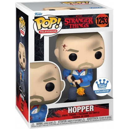 Funko Pop Tv Netflix Stranger Things S4 - Hopper And Joyce (1253/1254) Exclusive