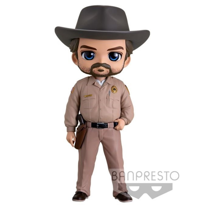 BANPRESTO Q POSKET STRANGER THINGS - HOPPER - STATUETTA BANDAI STATUA FIGURE