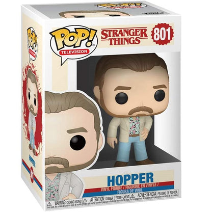 Funko Pop ! Television Stranger Things S3 - Hopper (801) Date Night Vinyl Figure