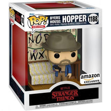 Funko Pop ! Deluxe Byers House Netflix Stranger Things - Hopper (1188) Figure