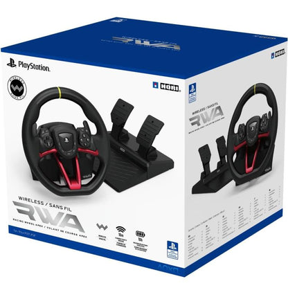 Hori Rwa Volante E Pedaliera Playstation 5 Racing Wheel Apex Wireless Ps5/Ps4/Pc