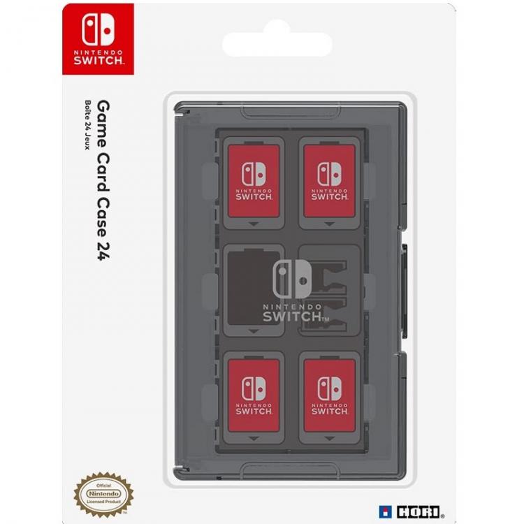 Game Card Case Contenitore Giochi 24 Pezzi Black Hori Nintendo Switch Console