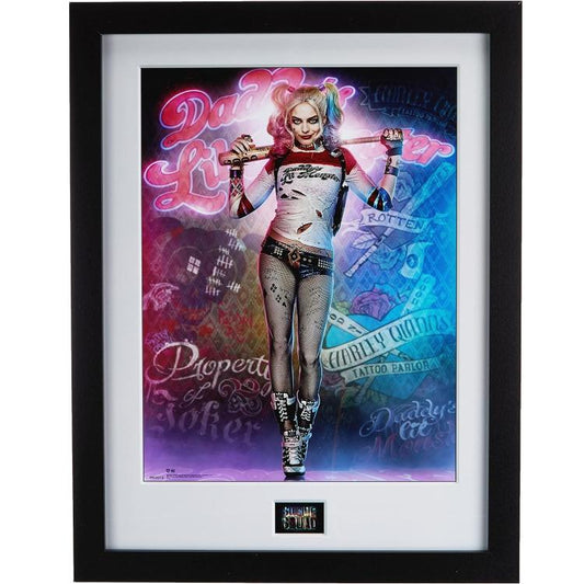 ABYSTYLE - DC SUICIDE (HARLEY QUINN) POSTER INCORNICIATO STAMPA CORNICE GB Eye