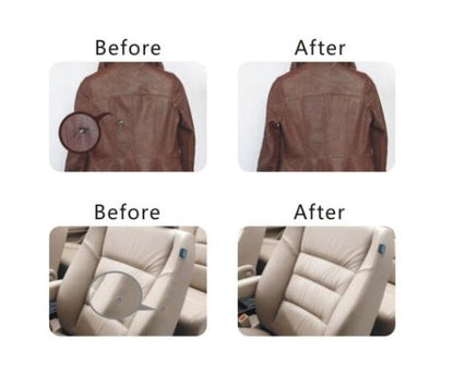 Kit Riparazione Pelle Divani Sedili Auto Cambio Cuffie Interni Tappezzeria Vinil