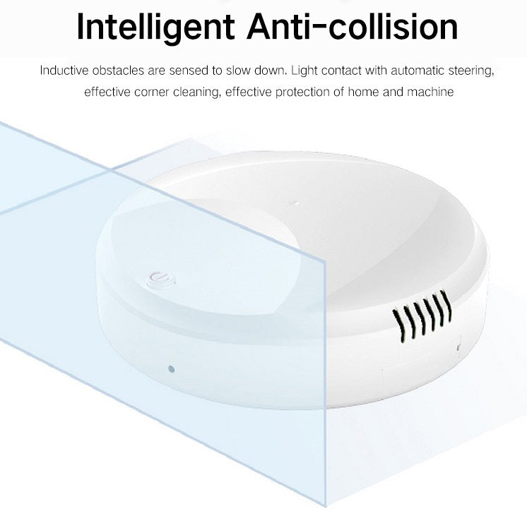 Robot Aspirapolvere Automatico Intelligente Pulizia Casa Pavimento Polvere Peli