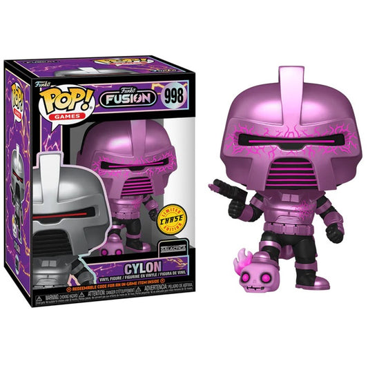 Funko Fusion Pop ! Games Galactica (998) Cylon Chase Vinyl Figure Statuetta 9Cm