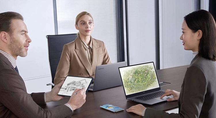 Huawei Matebook 14" Fhd 1080P Ultrabook Notebook Pc I5 Ram 8Gb Ssd 512Gb Win.10