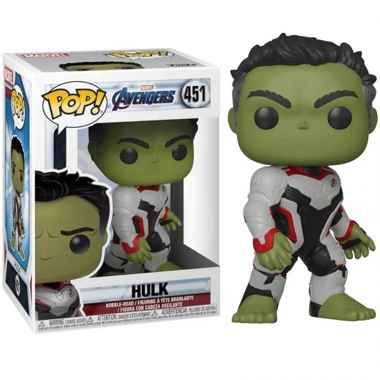 Funko Pop ! Marvel Avengers Endgame - Hulk 451 Booble - Head Vinyl Action Figure