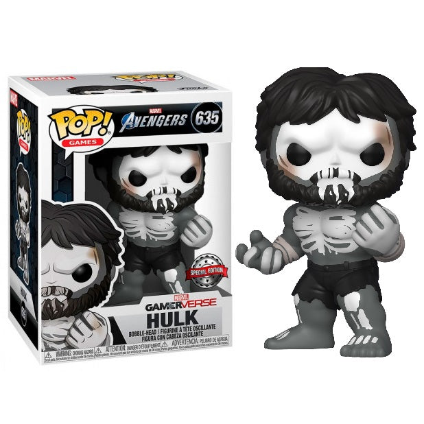 Funko Pop Games Marvel Avengers 635 Hulk Gamerverse Special Edition Bobble-Head