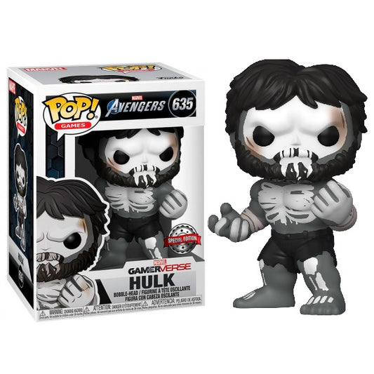 Funko Pop Games Marvel Avengers 635 Hulk Gamerverse Special Edition Bobble-Head