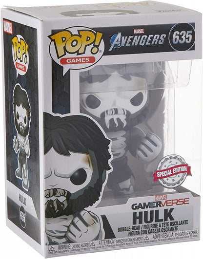 Funko Pop Games Marvel Avengers 635 Hulk Gamerverse Special Edition Bobble-Head