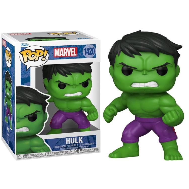 Funko Pop ! Marvel New Classic Hulk - (1420) - Hulk Vinyl Figure Statuetta 9Cm