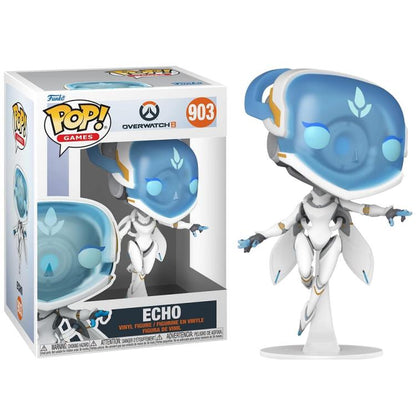 Funko Pop ! Games - Overwatch 2 - (903) Echo - Vinyl Figure Videogioco 9Cm