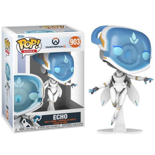 Funko Pop ! Games - Overwatch 2 - (903) Echo - Vinyl Figure Videogioco 9Cm