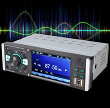 AUTORADIO STEREO PER AUTO 1 DIN SCHERMO 4.1" BLUETOOTH MP5 DOPPIO USB TF FM AUX