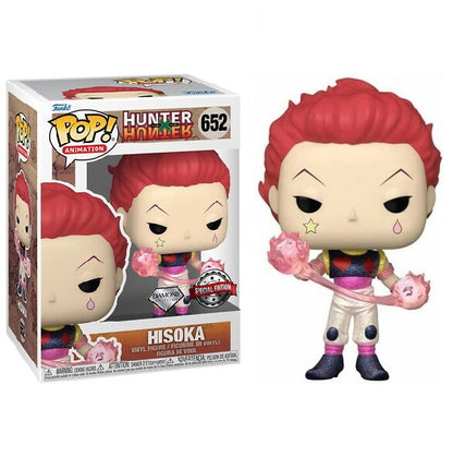 Funko Pop ! Hunter X Hunter (652) Hisoka Special Diamond Edition Figure Glitter
