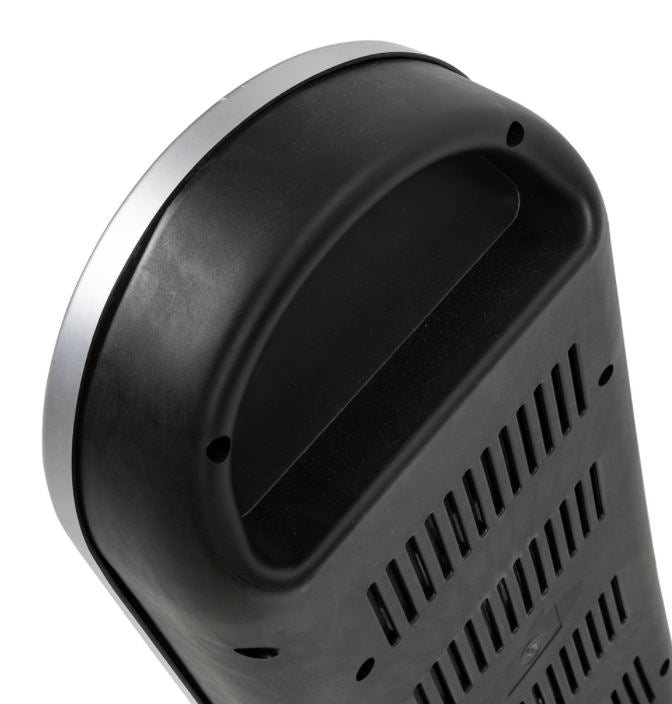 Stufa Elettrica Oscillante Carbonio 900W Basso Consumo Maniglia Stufetta Alogena