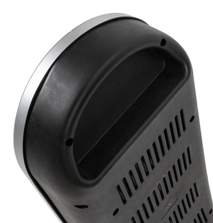 Stufa Elettrica Oscillante Carbonio 900W Basso Consumo Maniglia Stufetta Alogena