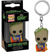 Funko Pop Pocket Keychain - Marvel: I Am Groot (Groot With Cheese P) Portachiavi