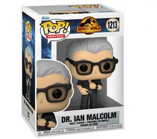 Funko Pop ! Movies Jurassic World Dominion - Dr. Ian Malcom (1213) Vinyl Figure