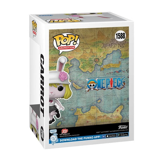 Funko Pop ! Animation - One Piece (1588) Carrot Vinyl Figure Rabbit 9Cm In Stock